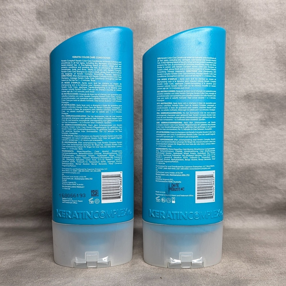(X2) Keratin Complex Smoothing Therapy Keratin Color Care CONDITIONER 13.5 fl oz - Picture 2 of 2